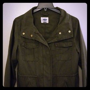 Olive Cotton Jacket